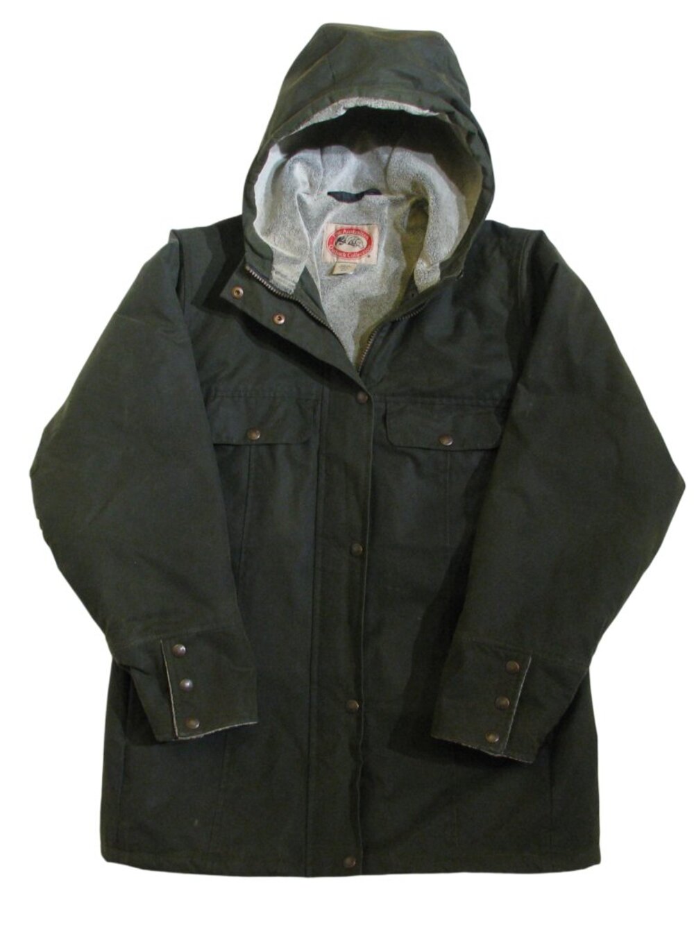 Vintage 90s Australian Outback Collection Waxed Cotton Jacket - Medium